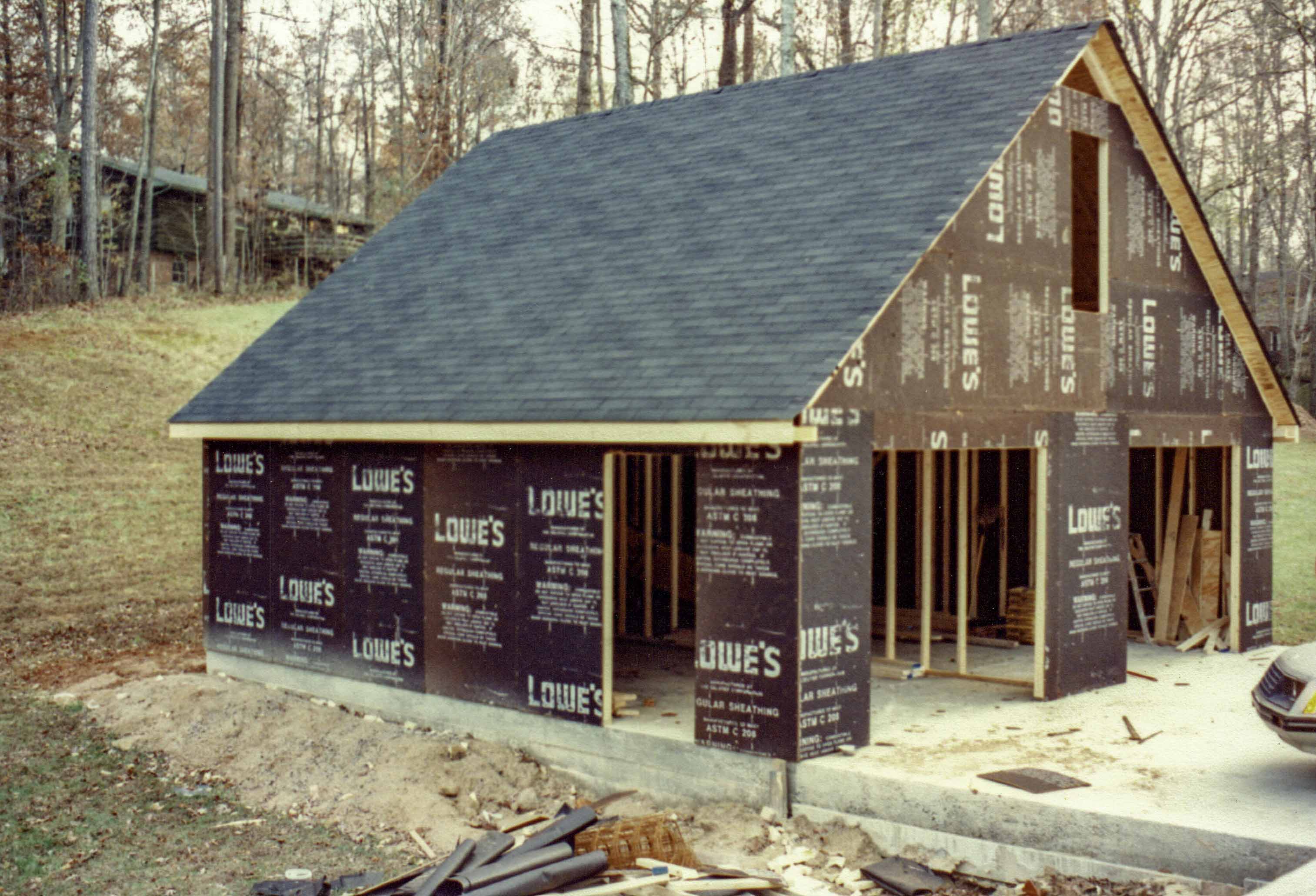 2 car garage project image