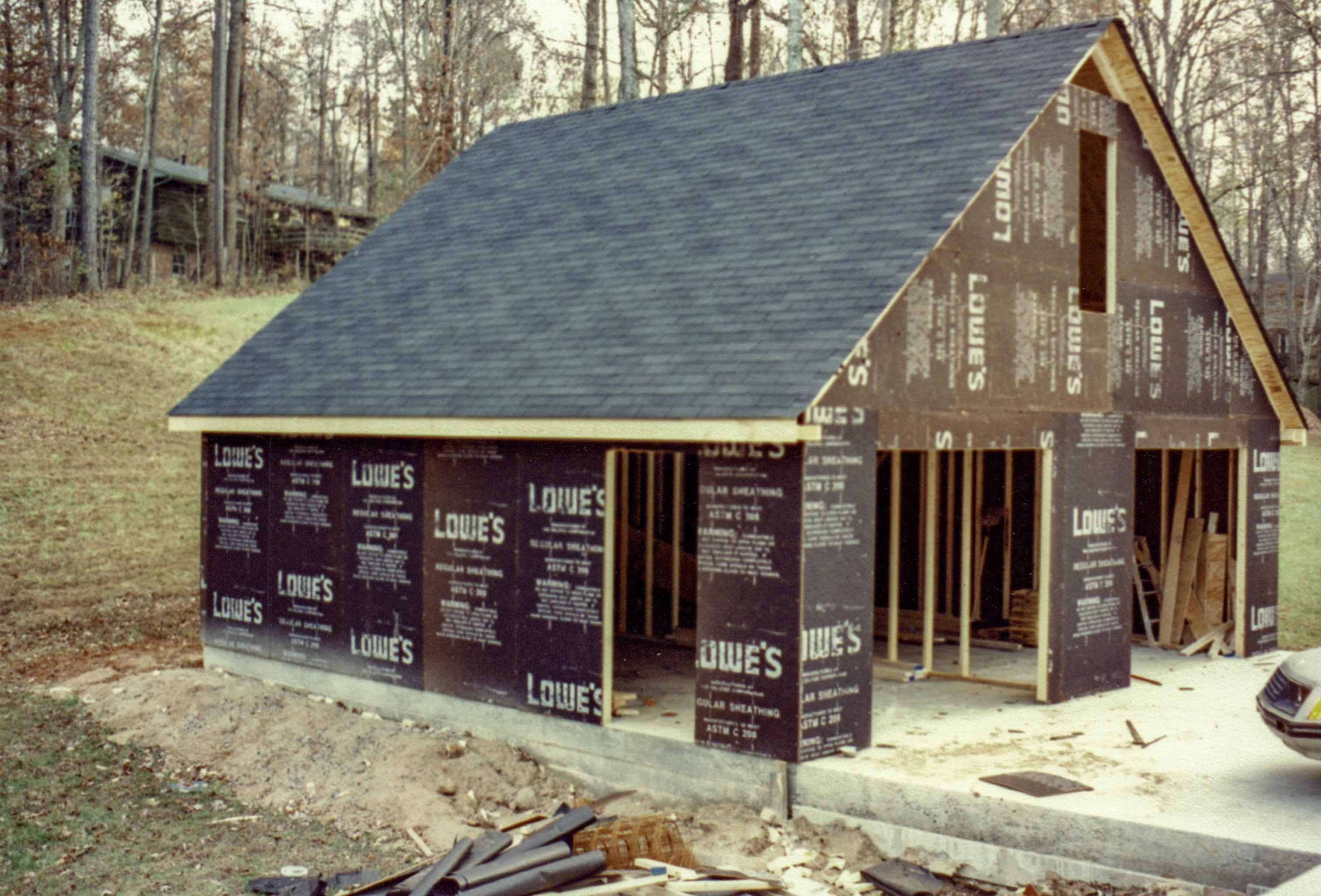 2 car garage project image
